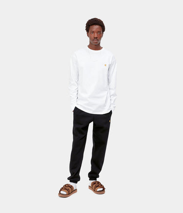 CARHARTT WIP CHASE SWEAT PANT I033667 BLACK - Shoelosophy