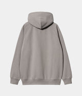 Carhartt WIP SWEAT-SHIRT À CAPUCHE YUTE I033937 MISTY GREY - Shoelosophy