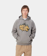 Carhartt WIP SWEAT-SHIRT À CAPUCHE YUTE I033937 MISTY GREY - Shoelosophy