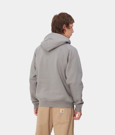 Carhartt WIP SWEAT-SHIRT À CAPUCHE YUTE I033937 MISTY GREY - Shoelosophy