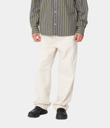 CARHARTT WIP LANDON PANT I033756 MOONBEAM RINSED - Shoelosophy