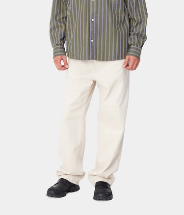 CARHARTT WIP LANDON PANT I033756 MOONBEAM RINSED - Shoelosophy