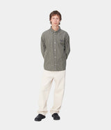 CARHARTT WIP LANDON PANT I033756 MOONBEAM RINSED - Shoelosophy