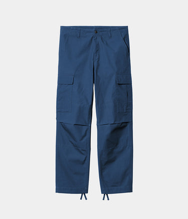 CARHARTT WIP REGULAR CARGO PANT RIPSTOP I032467 ELDER RINSED - Shoelosophy