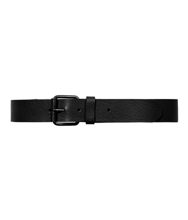 CARHARTT WIP SCRIPT BELT I030992 BLACK MADE IN ITALY CINTA UOMO - Shoelosophy