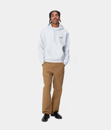 CARHARTT WIP SIMPLE PANT I031220 HAMILTON BROWN RINSED CANVAS - Shoelosophy