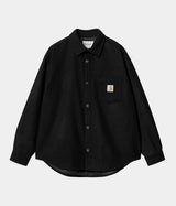 CARHARTT WIP TORIN SHIRT JACKET I033779 BLACK - Shoelosophy