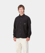 CARHARTT WIP TRUMAN SHIRT I033829 CHOCOLATE BLACK - Shoelosophy