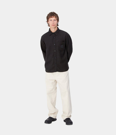 CARHARTT WIP TRUMAN SHIRT I033829 CHOCOLATE BLACK - Shoelosophy