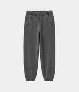 Carhartt WIP VISTA GRAND SWEATPANT I032337 GRAPHITE GARMENT DYED - Shoelosophy