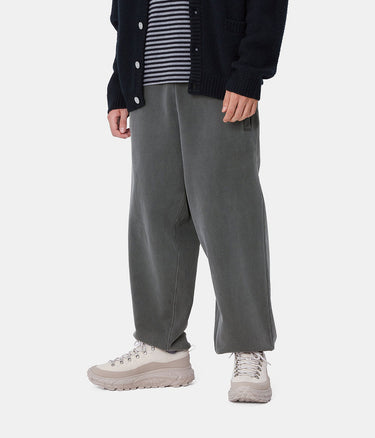 Carhartt WIP VISTA GRAND SWEATPANT I032337 GRAPHITE GARMENT DYED - Shoelosophy