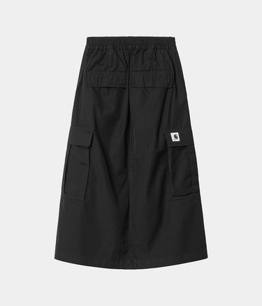 CARHARTT WIP WOMENS JET CARGO SKIRT I033148 BLACK