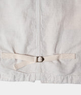 CHESAPEAKE'S WORK VEST LINEN ST. MITCHELL IVORY GILET UOMO - Shoelosophy