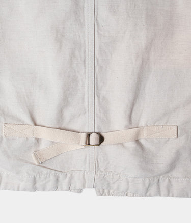 CHESAPEAKE'S WORK VEST LINEN ST. MITCHELL IVORY GILET UOMO - Shoelosophy