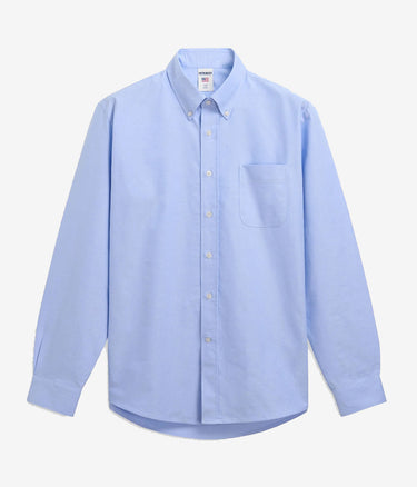 SEBAGO WHALEBACK OXFORD SHIRT 75117ZW AZURE IBIZA - Shoelosophy