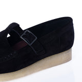 CLARKS ORIGINALS 여성 WALLABEE T 바 블랙 - Shoelosophy
