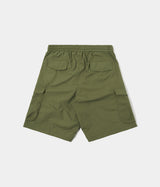 UNIVERSAL WORKS PARACHUTE SHORT 34148 RECYCLED POLY TECH OLIVE - Shoelosophy