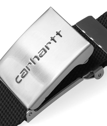 CARHARTT WIP CLIP GÜRTEL CHROM I019176 SCHWARZ