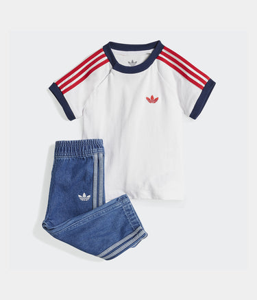 ADIDAS ORIGINALS DENIM TEE SET INFANT
JC7863 TRACK PANT T-SHIRT BAMBINO - Shoelosophy
