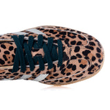 ADIDAS WOMENS SAMBA OG KI6674 MAGIC BEIGE IVORY LEOPARD PRINT - Shoelosophy