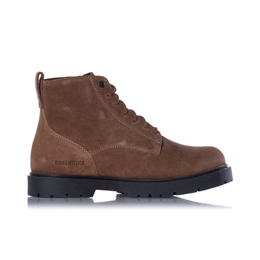 BIRKENSTOCK HIGHWOOD LACE MID 1030965 DARK TEA SUEDE LEATHER - Shoelosophy