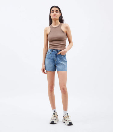 DR DENIM 1930128 NORA SHORT DRIFT MID WORN - Shoelosophy