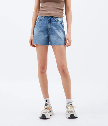 DR DENIM 1930128 NORA SHORT DRIFT MID WORN - Shoelosophy