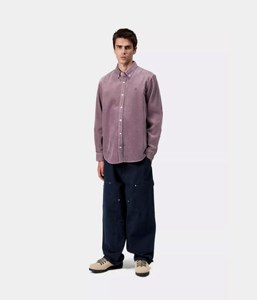 CARHARTT WIP MADISON CORD SHIRT I029958 PHLOX - Shoelosophy