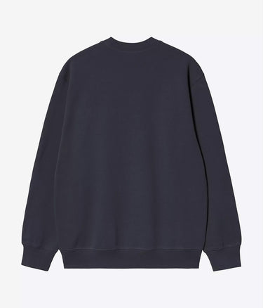 CARHARTT WIP CARHARTT SWEATSHIRT I030546 DARK NAVY DARK SCARAB