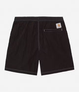 CARHARTT WIP CANBY SWIM TRUNK I034570 BLACK WHITE - Shoelosophy