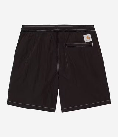 CARHARTT WIP CANBY SWIM TRUNK I034570 BLACK WHITE - Shoelosophy