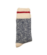 IN THE BOX WORK BASKET SHORT SOCKS BLU HEATHER MADE IN ITALY - Shoelosophy