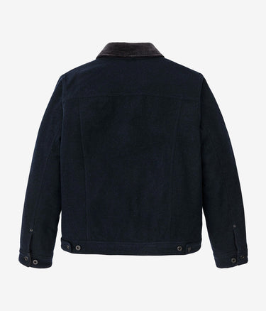 FILSON INSULATED WOOL SHORT CRUISER MACKINAW JACKET FMCPS0140 NAVY