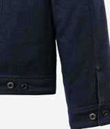 FILSON INSULATED WOOL SHORT CRUISER MACKINAW JACKET FMCPS0140 NAVY - Shoelosophy