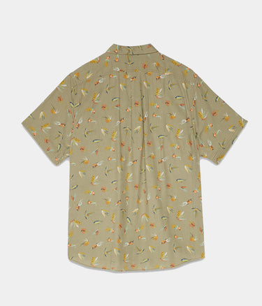 FILSON LT WT ALASKAN GUIDE SHIRT SHORT SLEEVE LURES OLIVE