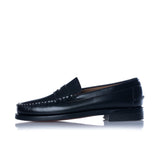 SEBAGO CITYSIDES CLASSIC DAN 7000300 BLACK PENNY LOAFER - Shoelosophy