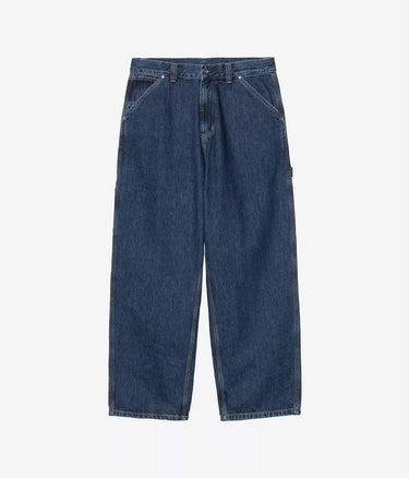 CARHARTT WIP BELMONT PANT I036591 BLUE STONE WASHED - Shoelosophy