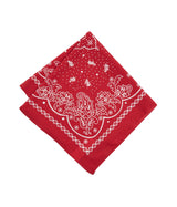 LEVI'S PAISLEY BANDANA 77138-0632 TRUE RED - Shoelosophy