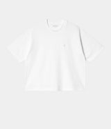 CARHARTT WIP WOMENS CHESTER T-SHIRT I030656 WHITE - Shoelosophy