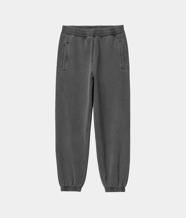 Carhartt WIP VISTA GRAND SWEATPANT I032337 GRAPHITE GARMENT DYED - Shoelosophy