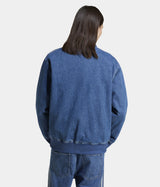 ADIDAS ORIGINALS DENIM FIREBIRT TRACK TOP JC6233 MEDIUM BLUE - Shoelosophy