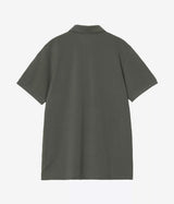 CARHARTT WIP CHASE PIQUE POLO I023807 LEAF GREEN - Shoelosophy