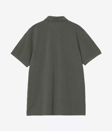 CARHARTT WIP CHASE PIQUE POLO I023807 LEAF GREEN - Shoelosophy