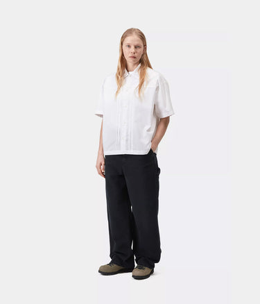 CARHARTT WIP WOMENS BELMONT SHIRT I036277 WHITE - Shoelosophy