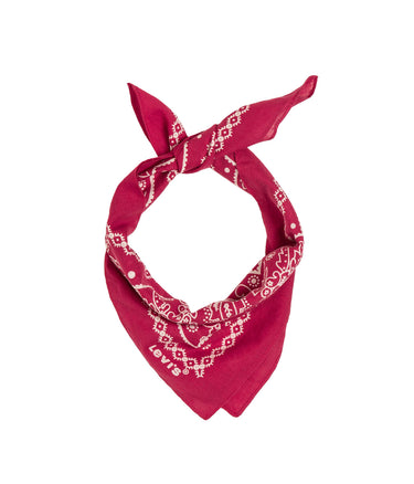 LEVI'S PAISLEY BANDANA 77138-0632 TRUE RED - Shoelosophy
