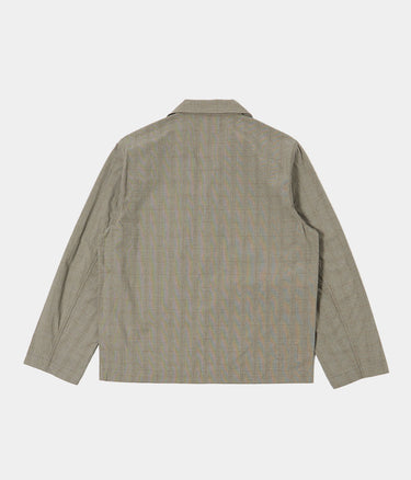 UNIVERSAL WORKS 프랭크 재킷 34226 그레이 브라운 웨일즈 글렌 체크 - Shoelosophy