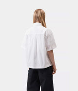 CARHARTT WIP WOMENS BELMONT SHIRT I036277 WHITE - Shoelosophy