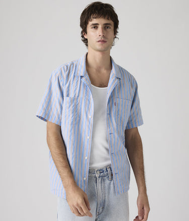 LEVI'S CLASSIC CAMPER SHIRT 21976-0173 JAY STRIPE ALLURE SEERSUCKER - Shoelosophy