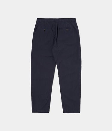 UNIVERSAL WORKS MILITARY CHINO 32528 SEERSUCKER II NAVY - Shoelosophy