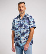 LEE 101 CAMP SHIRT DRAMA BLUE - Shoelosophy